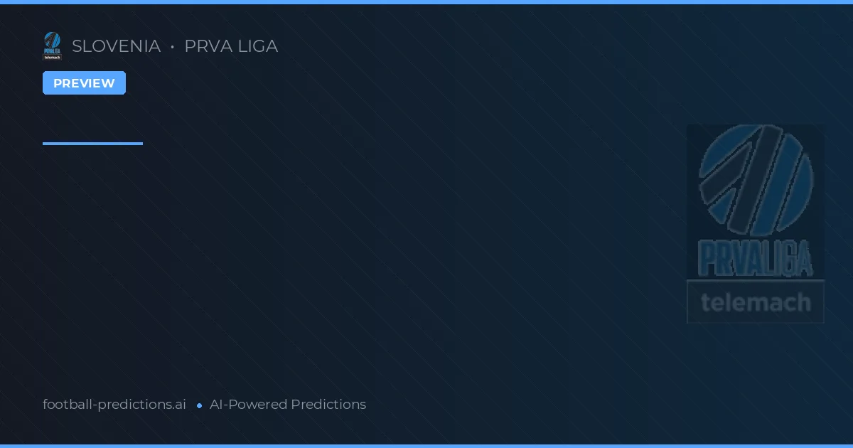 Prva Liga Matchday 26 Preview 2026