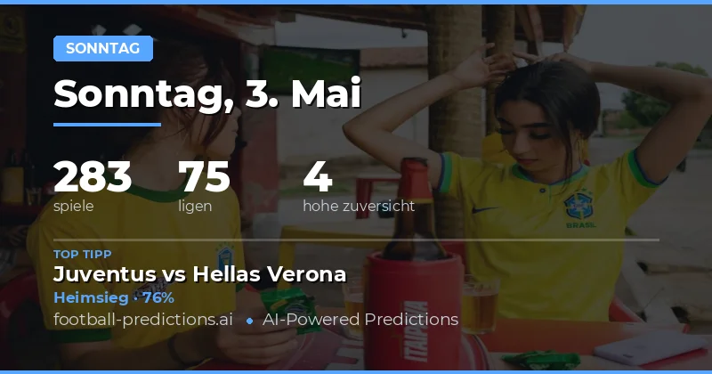 Sonntag im Fokus: Analyse der Spiele vom 3. Mai 2026