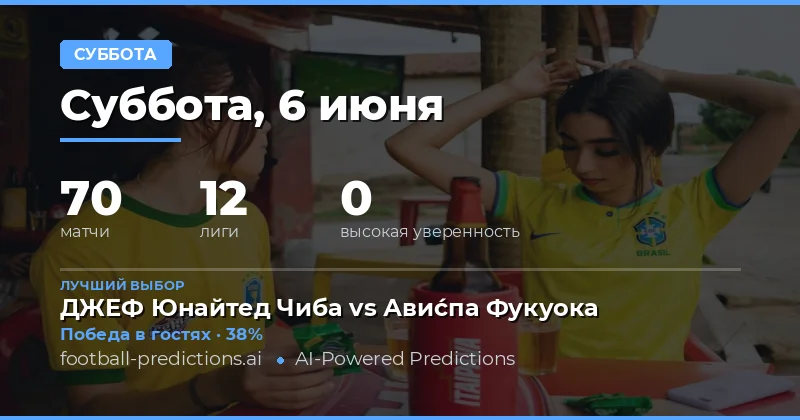 Выходные без фаворитов: анализ 70 матчей субботы