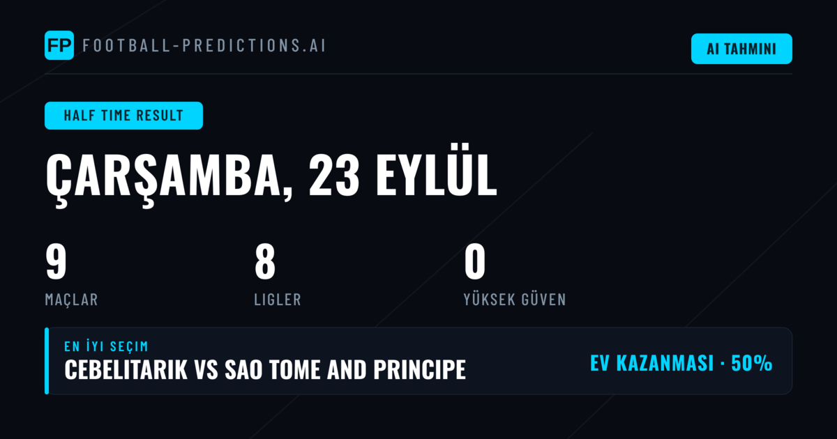 İlk Yarı Sonuçlu Bahis Stratejileri