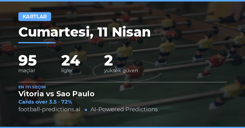 Sarı Kart Over/Under Tahminleri ve Analiz