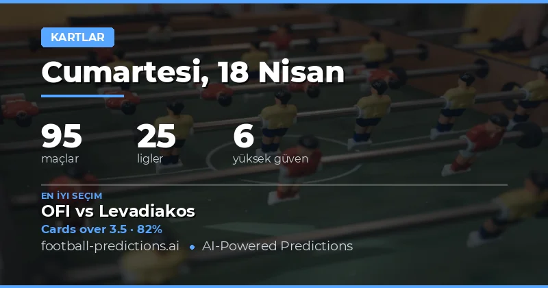 Sarı Kart Over/Under Tahminleri ve Analiz