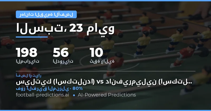 تحليل فرص القيمة العالية في سوق المراهنات لكرة القدم