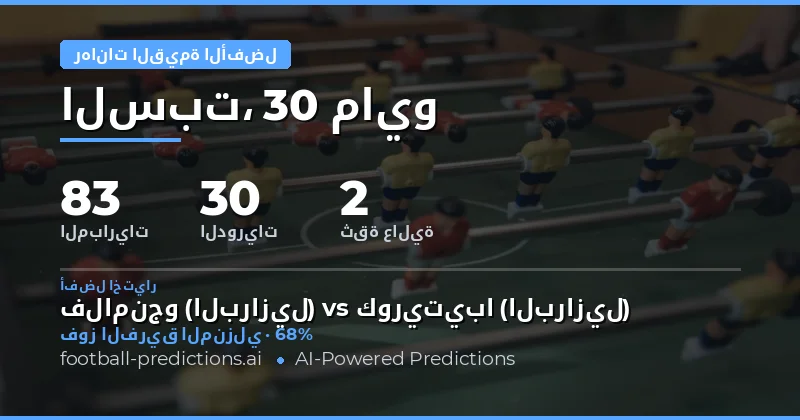 تحليل شامل لأفضل الفرص الاستثمارية في مباريات اليوم