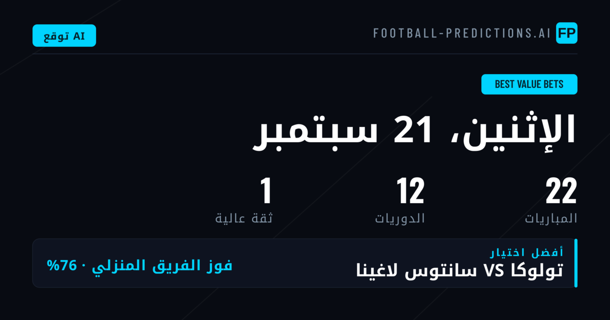 أبرز اختيارات القيمة — 21 سبتمبر 2026