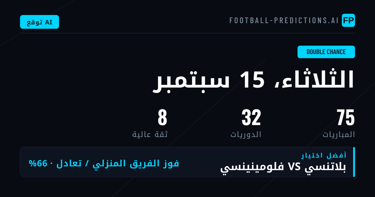 أفضل اختيارات DC ليوم 15 سبتمبر 2026