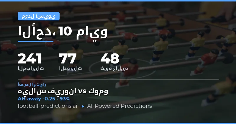 توقعات Asian Handicap لأهم مباريات اليوم