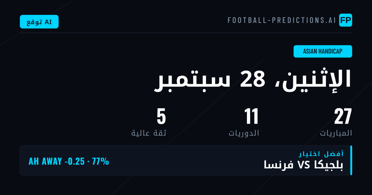 أفضل اختيارات AH ليوم 28 سبتمبر 2026