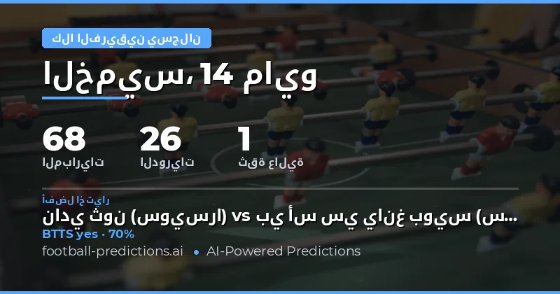 تحليل شامل لأسواق الأهداف وتوقعات كلا الفريقين يسجلان