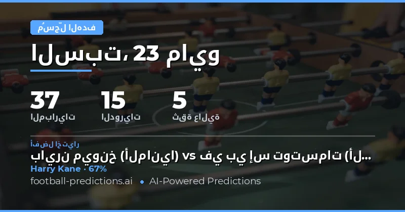 استعراض شامل لأسواق تسجيل الأهداف لأي وقت