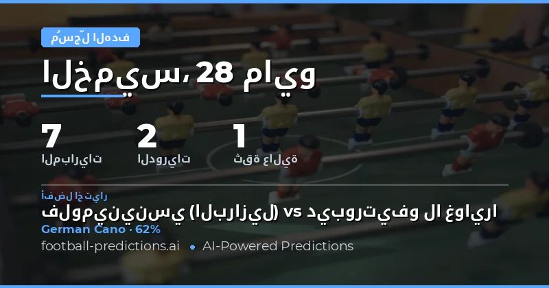 مقدمة لتوقعات أهداف أي وقت لمباريات 28 مايو 2026