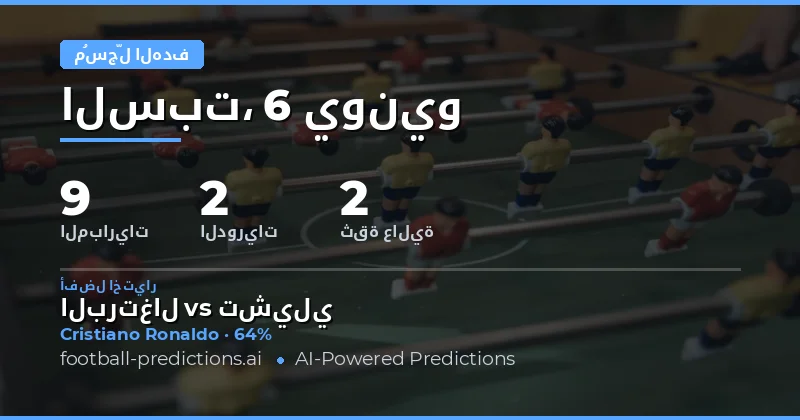 مقدمة تحليل توقعات مُسجّل الهدف في أي وقت