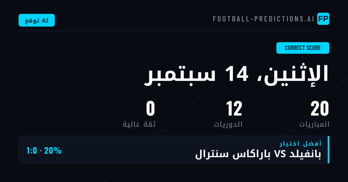 دليلك الشامل لتوقعات نتيجة المباريات