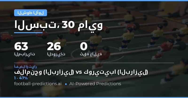 استراتيجيات المراهنة على نتائج الشوط الأول في مباريات اليوم