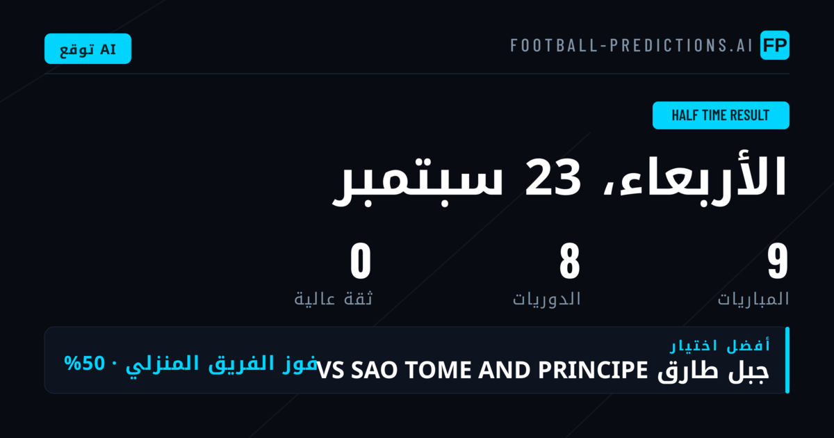 مقدمة: فن الرهان على نتائج الشوط الأول في كرة القدم