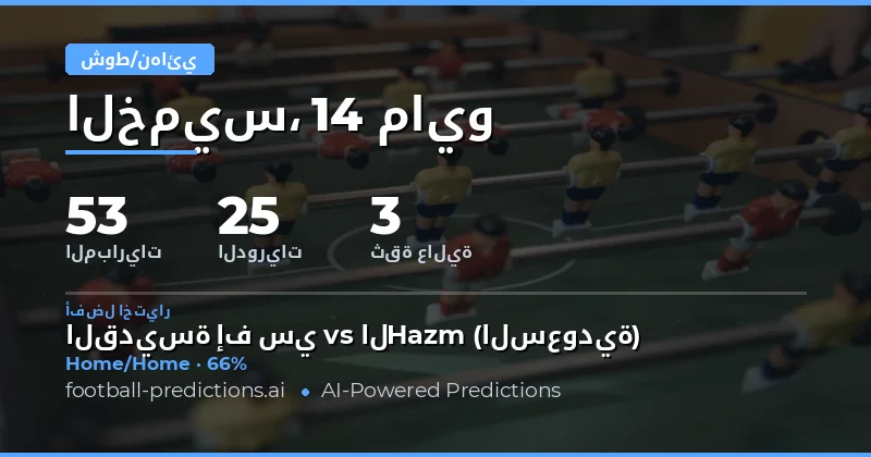 تحليل استراتيجي لتوقعات نصف الوقت والوقت الكامل