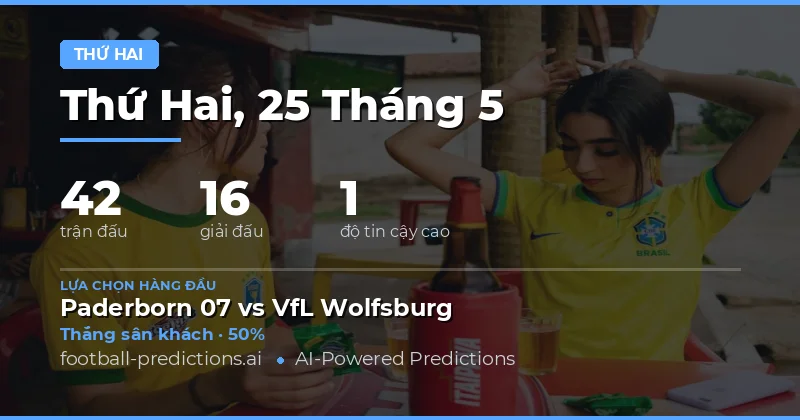 Tổng quan thị trường cá cược ngày 25 tháng 5 năm 2026