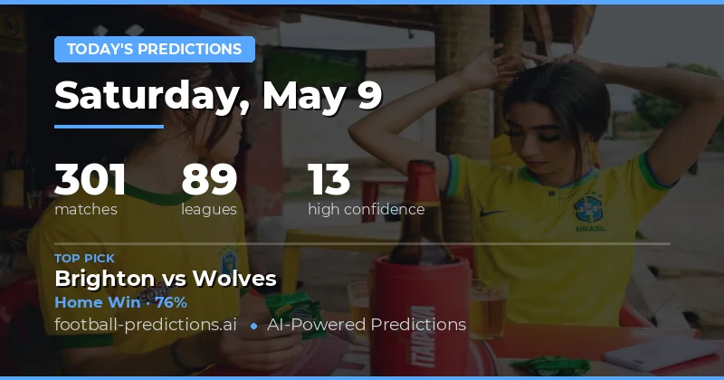 Daily Football Preview: Key Trends for 9 May 2026