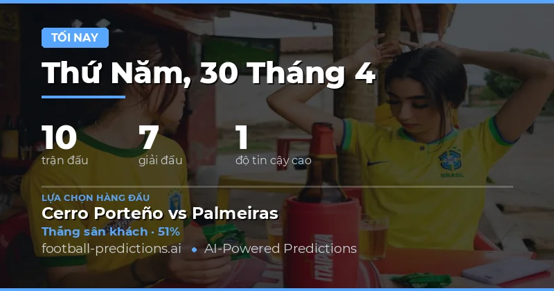 Tổng quan thị trường cá cược tối nay