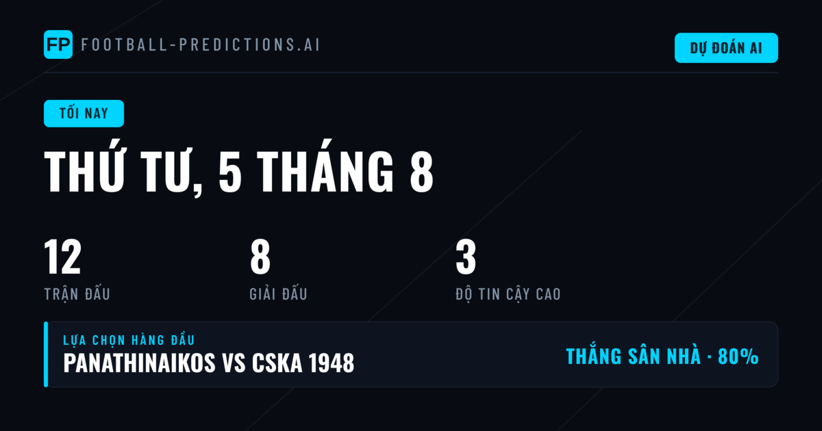 Đánh giá tổng quan thị trường cược đêm 5/8