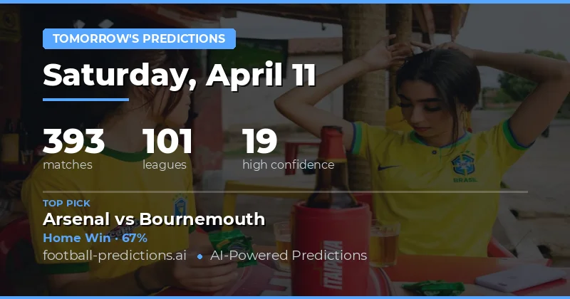 Tomorrow’s Football Fixtures: A Day Full of Possibilities