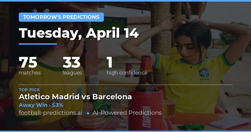 Tomorrow’s Football Action: Key Insights and High-Confidence Picks