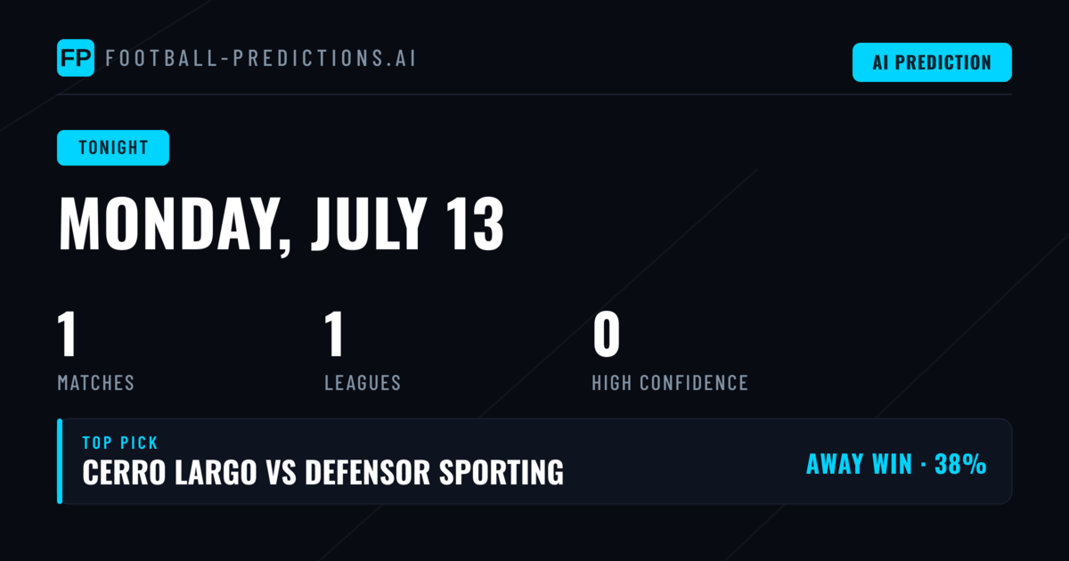 Monday Night Primera División Preview