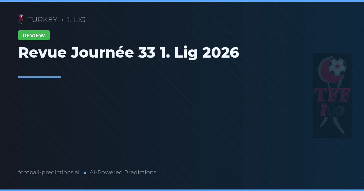 Revue Journée 33 1. Lig 2026
