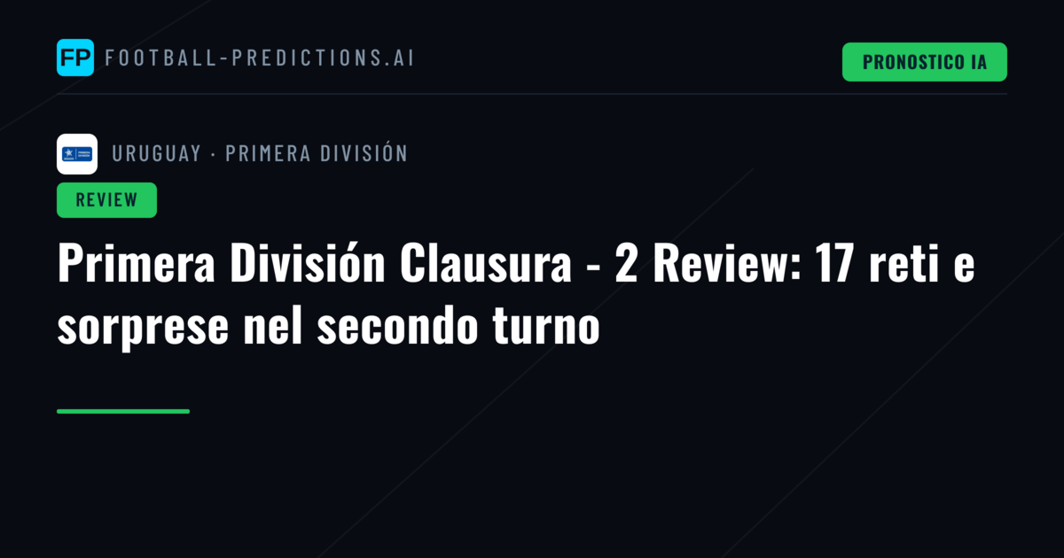 Primera División Clausura - 2 Review: 17 reti e sorprese nel secondo turno