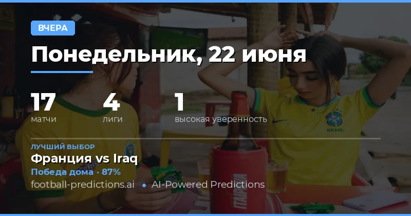 Прогнозы понедельника: когда анализ не оправдывается
