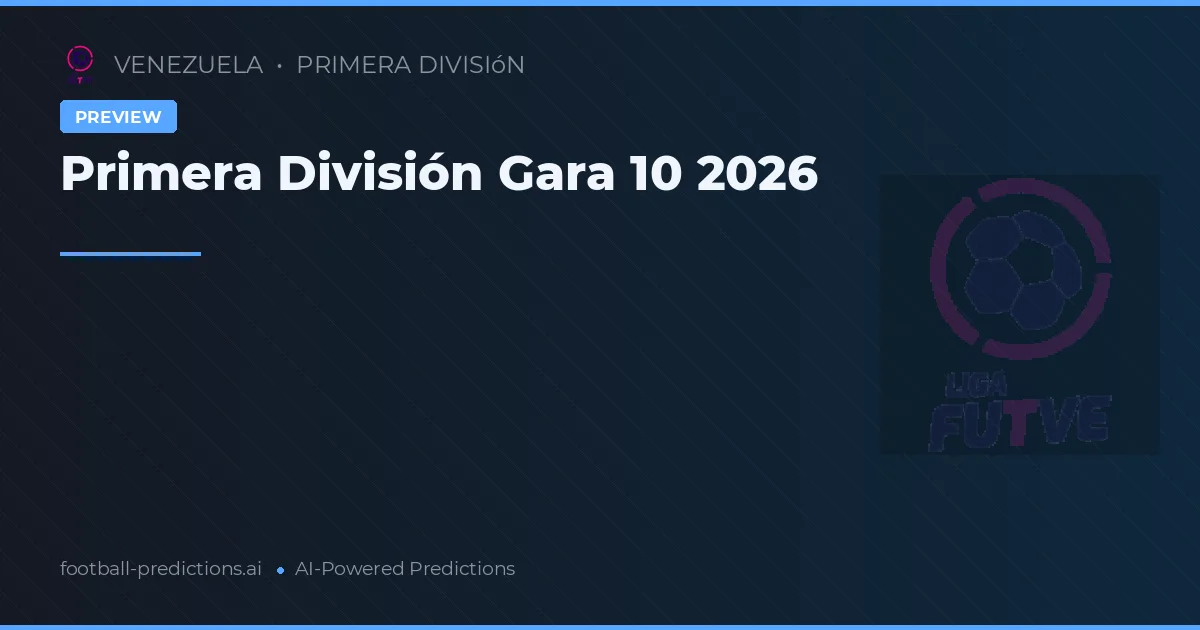 Primera División Gara 10 2026
