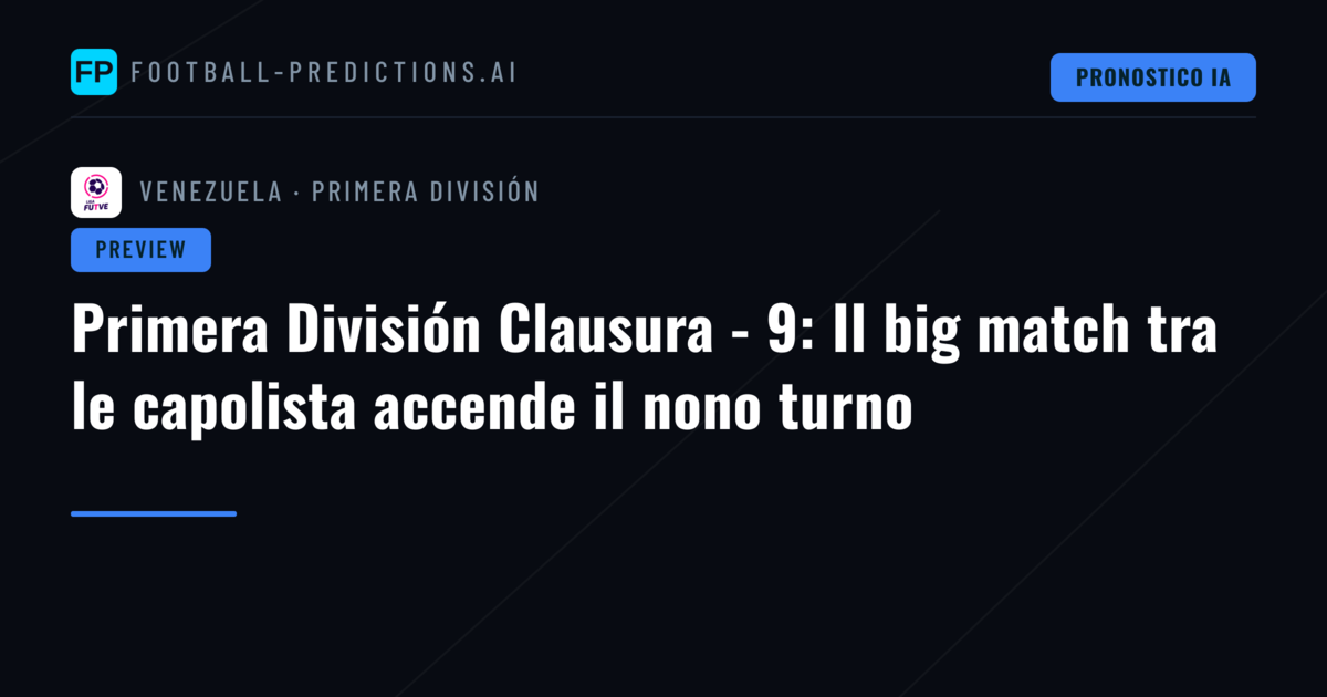 Primera División Clausura - 9: Il big match tra le capolista accende il nono turno
