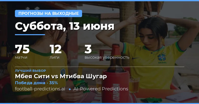 Футбольный уикенд: 75 матчей под прицелом аналитиков