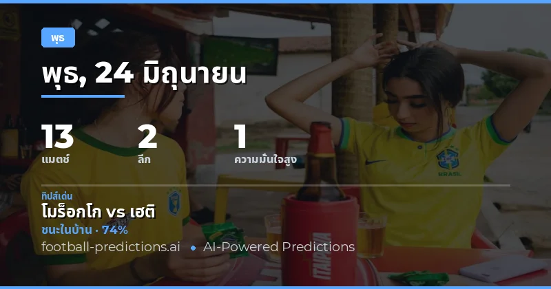 Top Picks สำหรับวันพุธที่ 24 มิ.ย. 2569