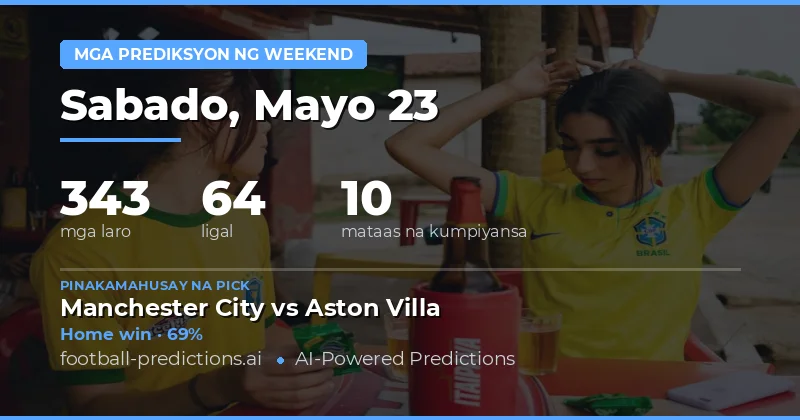 Paghahanda para sa Mainit na Weekend ng Futbol