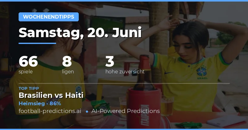 Top Picks für Samstag, 20. Juni – Sonntag, 21. Juni 2026