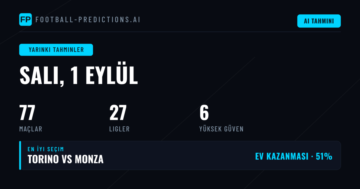 Salı Günü İngiliz Liglerinde 1X2 ve BTTS Analizi