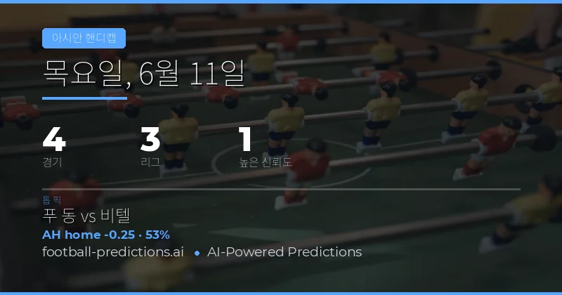 6월 11일 AH 베스트 픽
