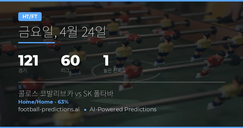 하프타임/풀타임 배팅의 통계적 기반과 전반전 모멘텀 분석