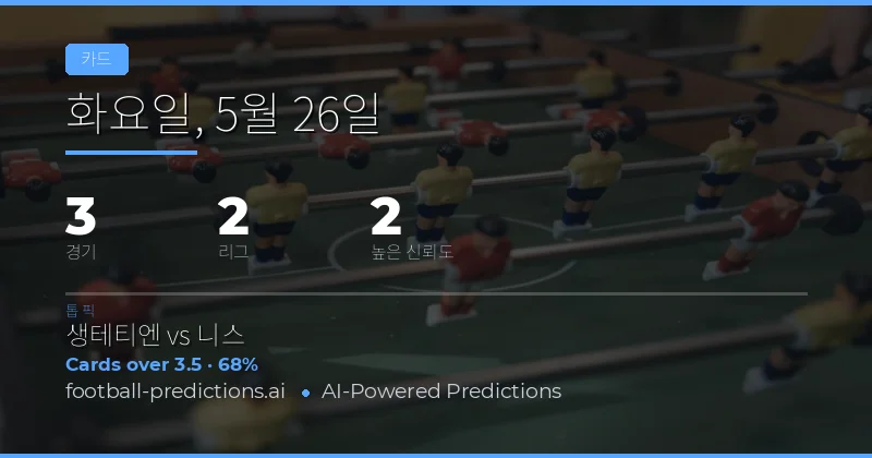옐로 카드 시장 분석 및 전략적 접근법