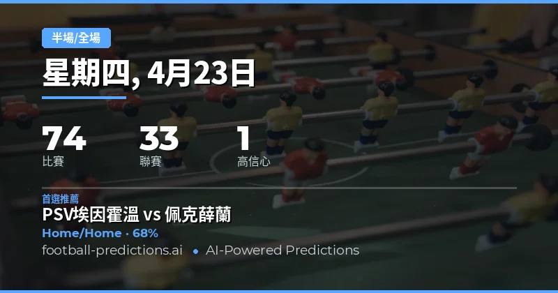 半場全場預測概述