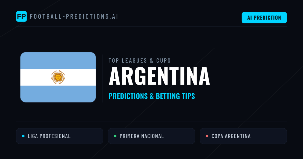 Argentina Football Predictions & Betting Tips