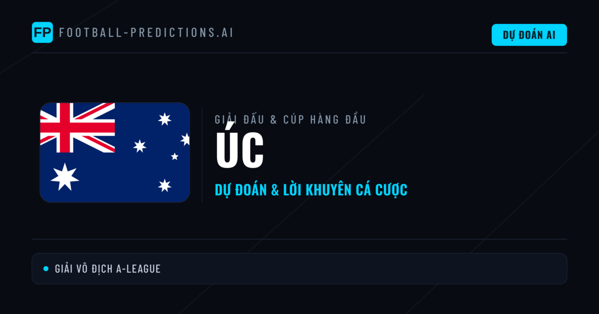 Soi Kèo Bóng Đá Úc & Dự Đoán