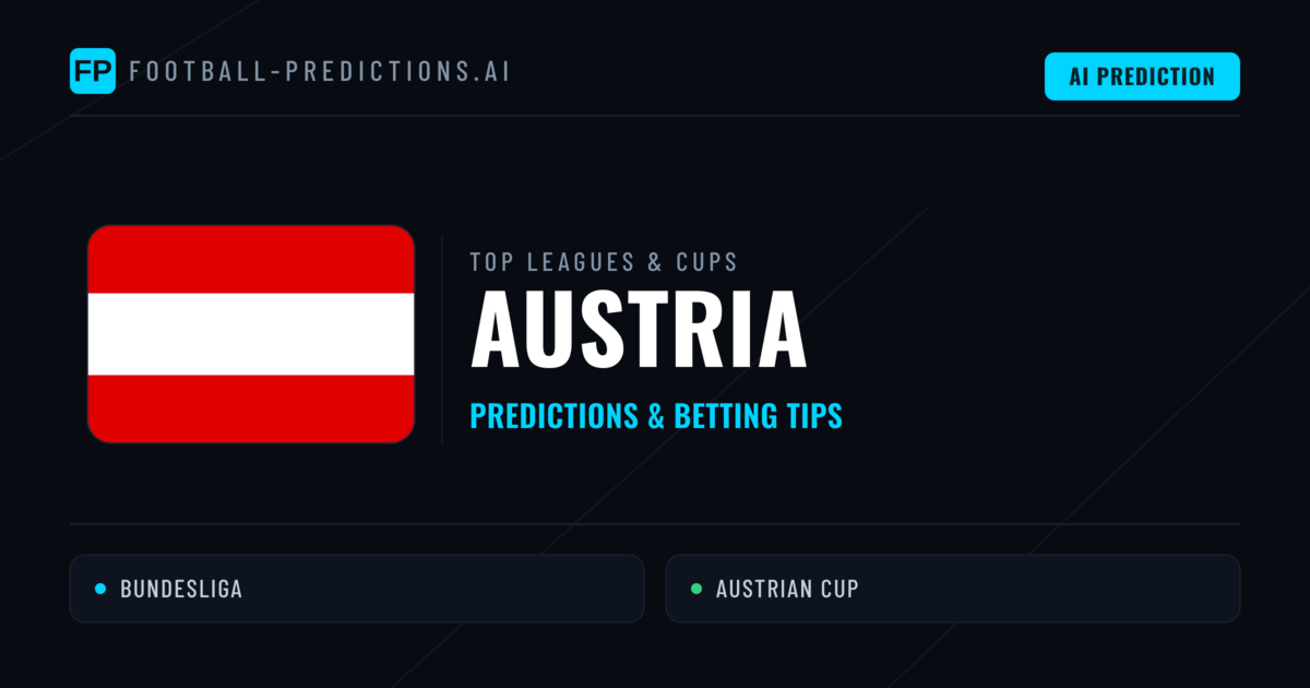 Austria Football Predictions & Betting Tips