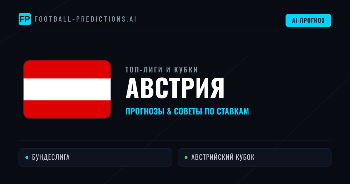 Прогнозы и советы по футболу Австрия