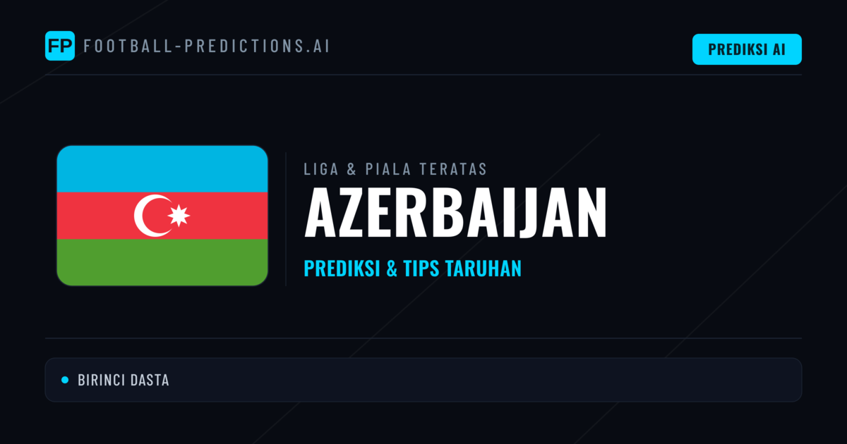 Prediksi Bola Malam Ini & Tips Azerbaijan