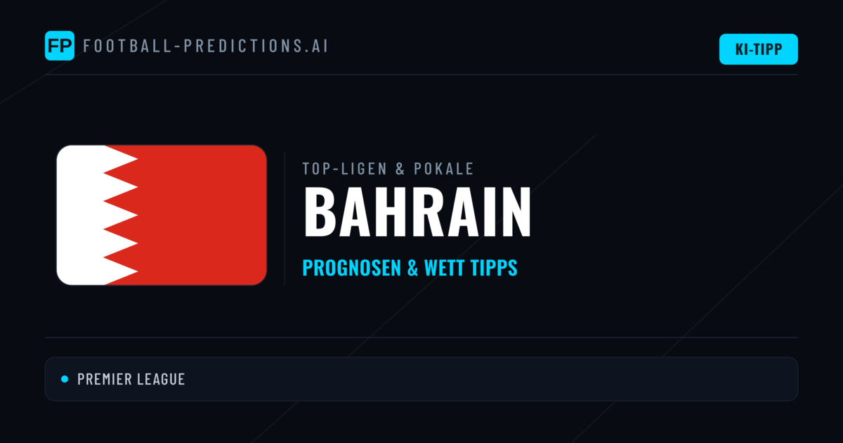 Bahrain Prognosen & Tipps