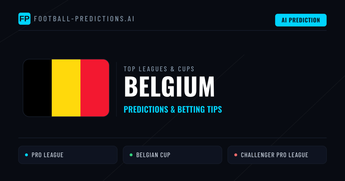 Belgium Football Predictions & Betting Tips