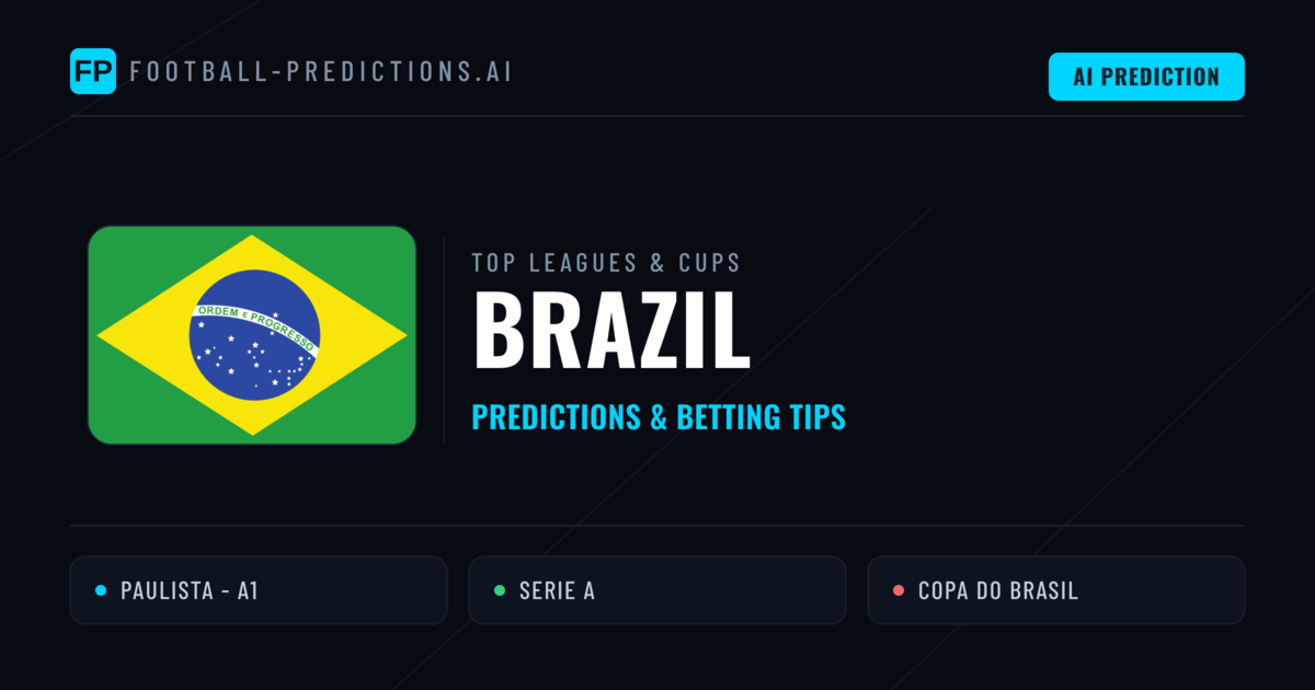 Brazil Football Predictions & Betting Tips