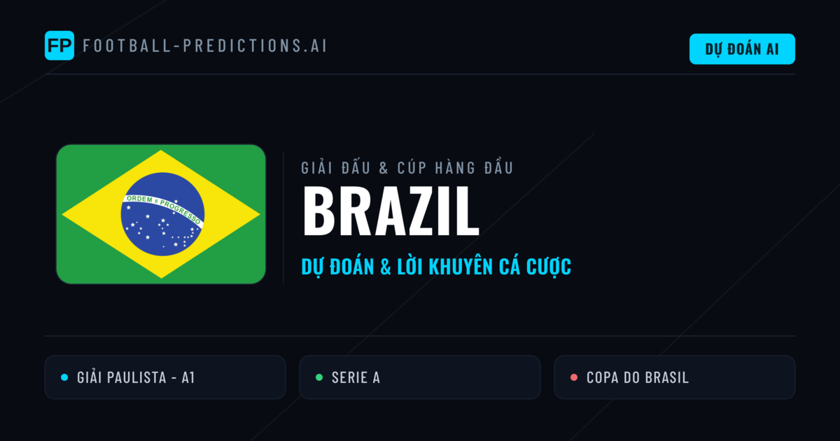 Soi Kèo Bóng Đá Brazil & Dự Đoán